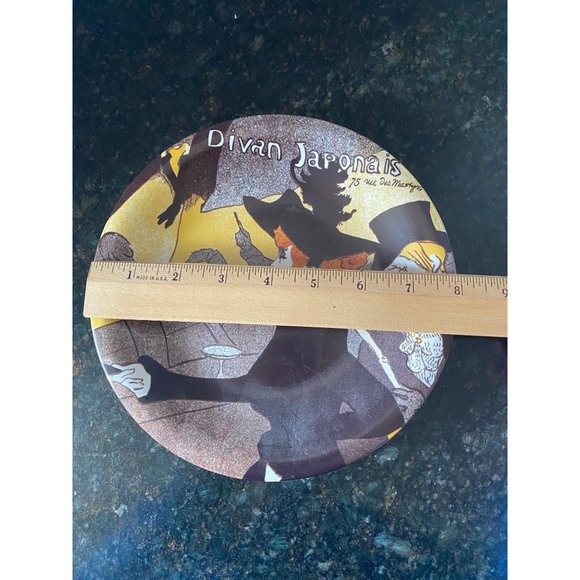 French Advertising 8" Appetizer Plates, Centrum Vintage Poster Art, (Qty. 3) - Picture 5 of 6